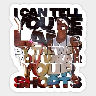 Lame Shorts Sticker